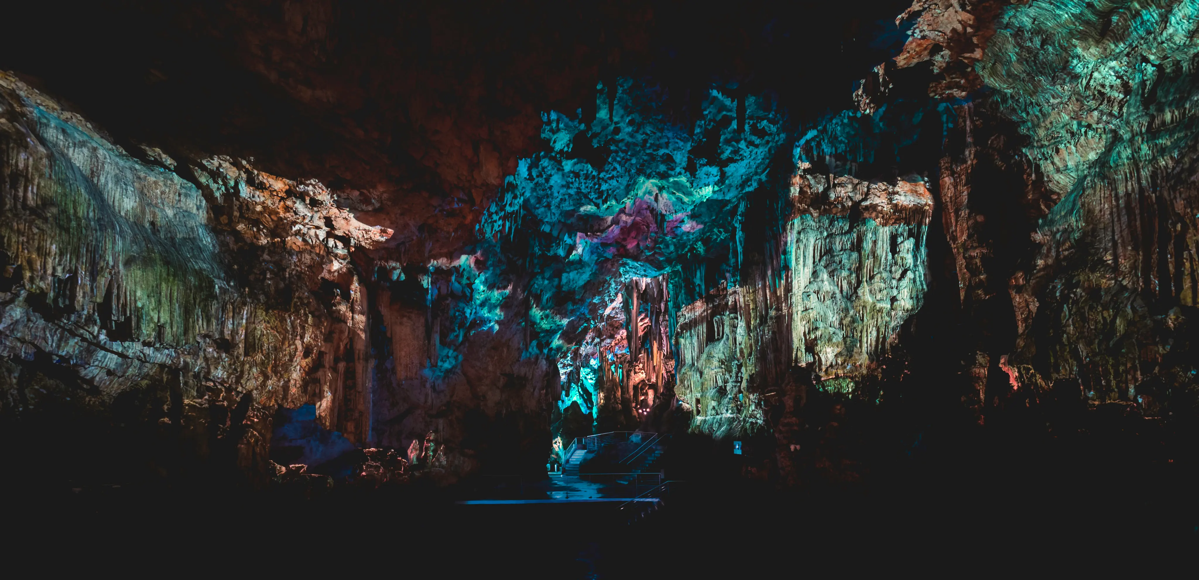 Inside St Michael's Cave